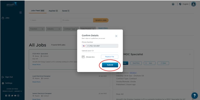 Airswift - How to Apply for a Job 3