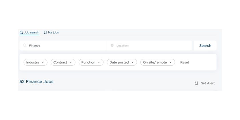 Guide to registering for job alerts