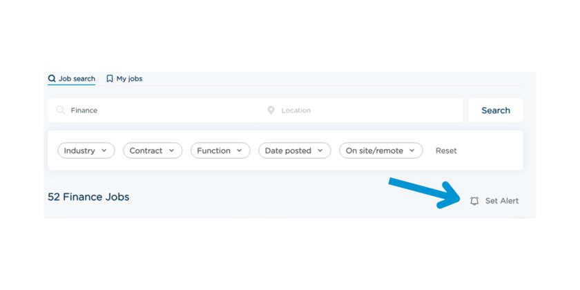 Guide to registering for job alerts