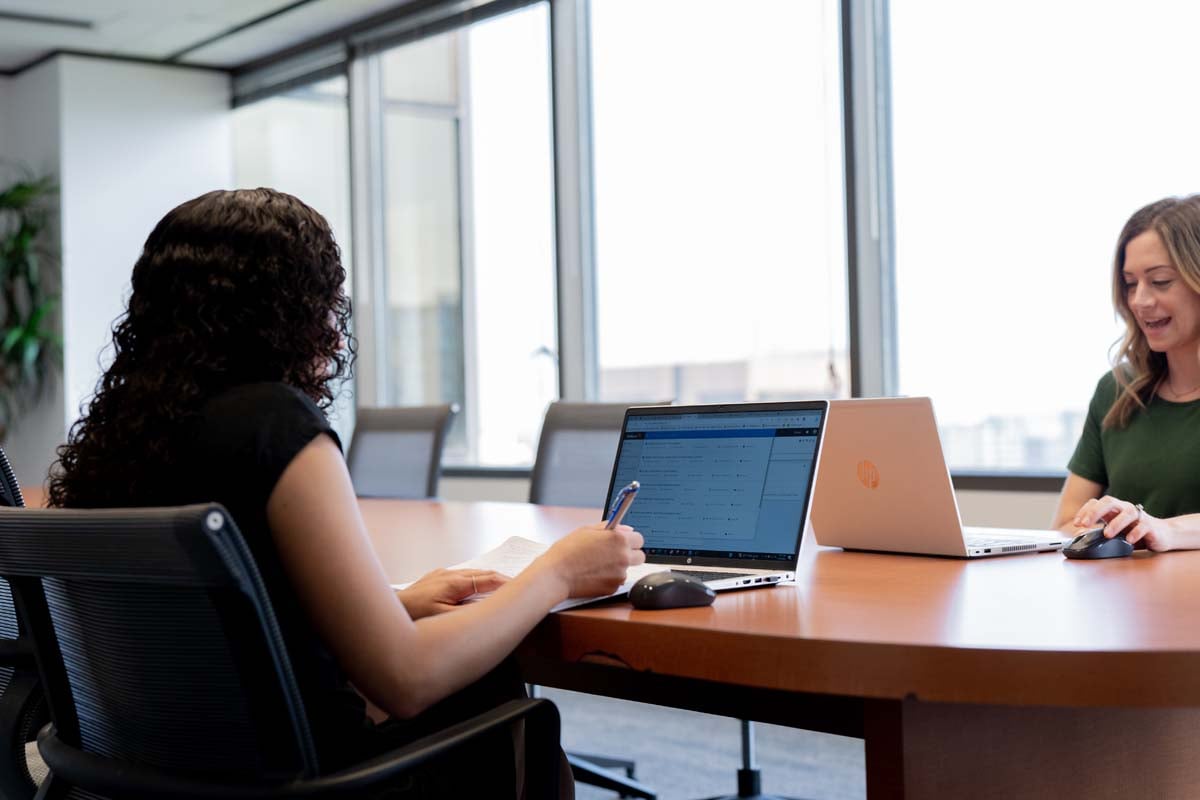 Boardroom Laptop Meeting