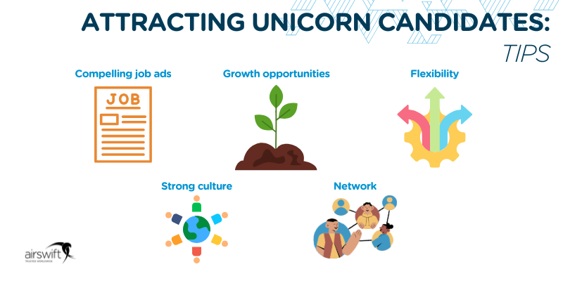 Attracting unicorn candidates tips