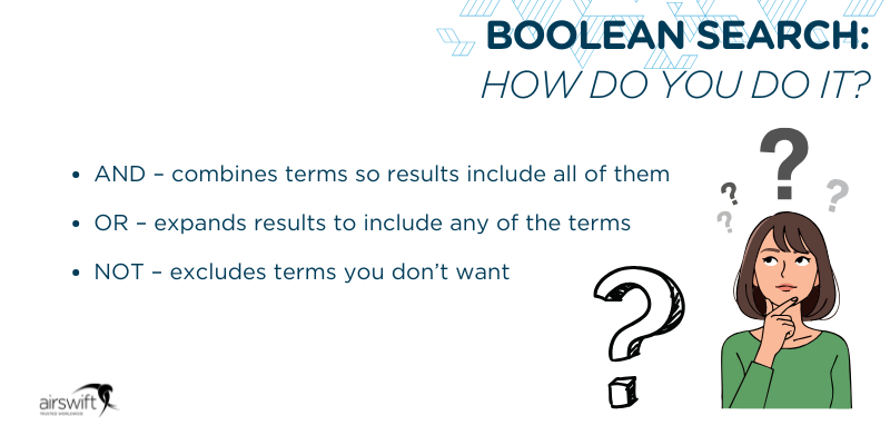Boolean search how do you do it