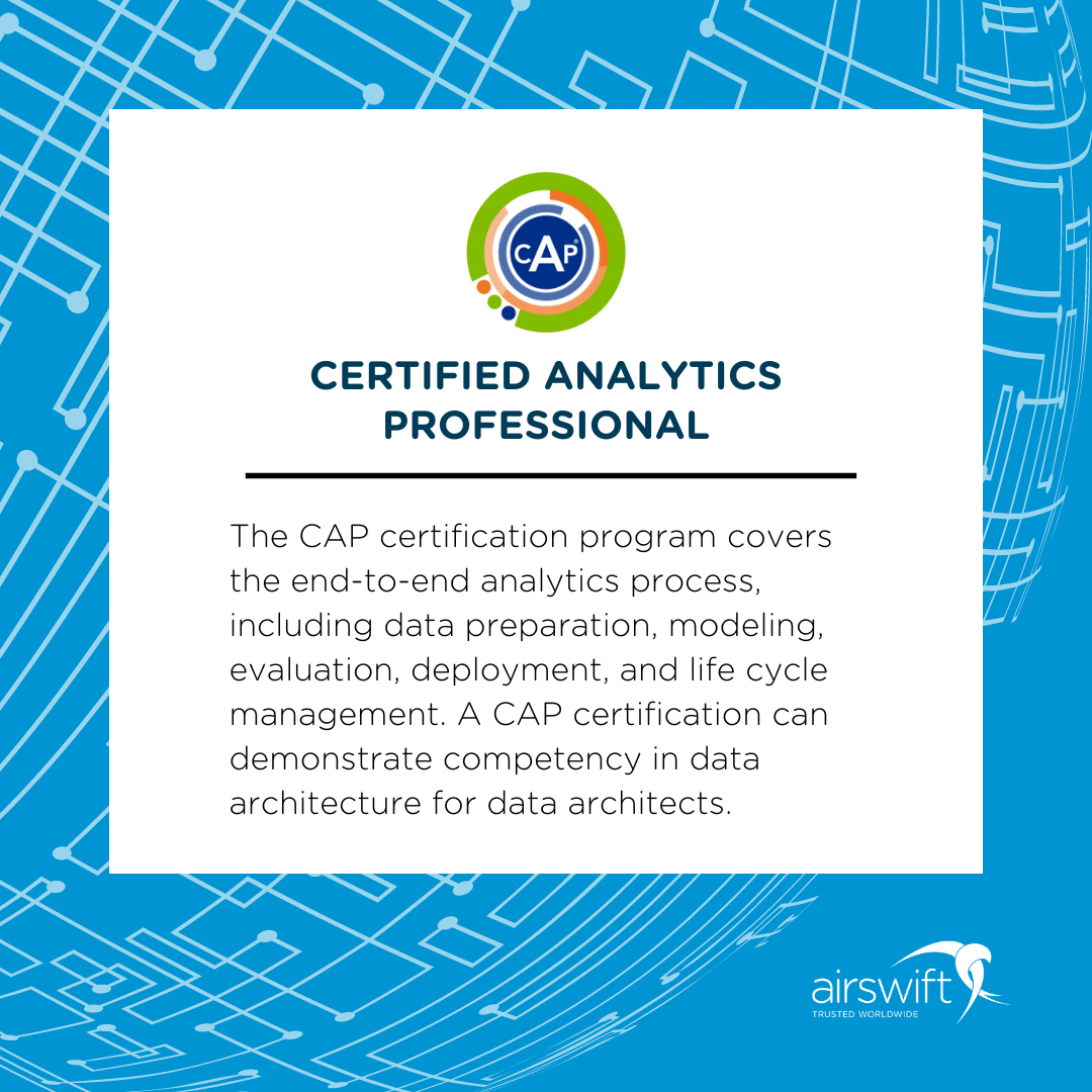 Certified Analytics Professional - Data Architects