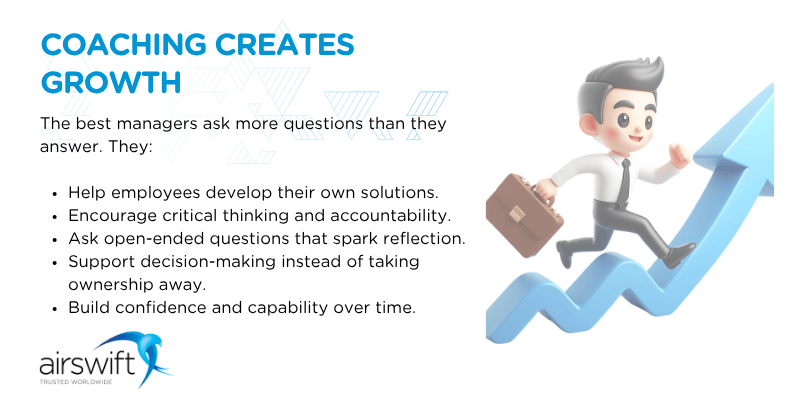 Coaching creates growth Coaching creates growth