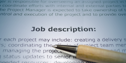 A job description document showcasing clear duties and attractive opportunities, designed to engage potential candidates effectively.