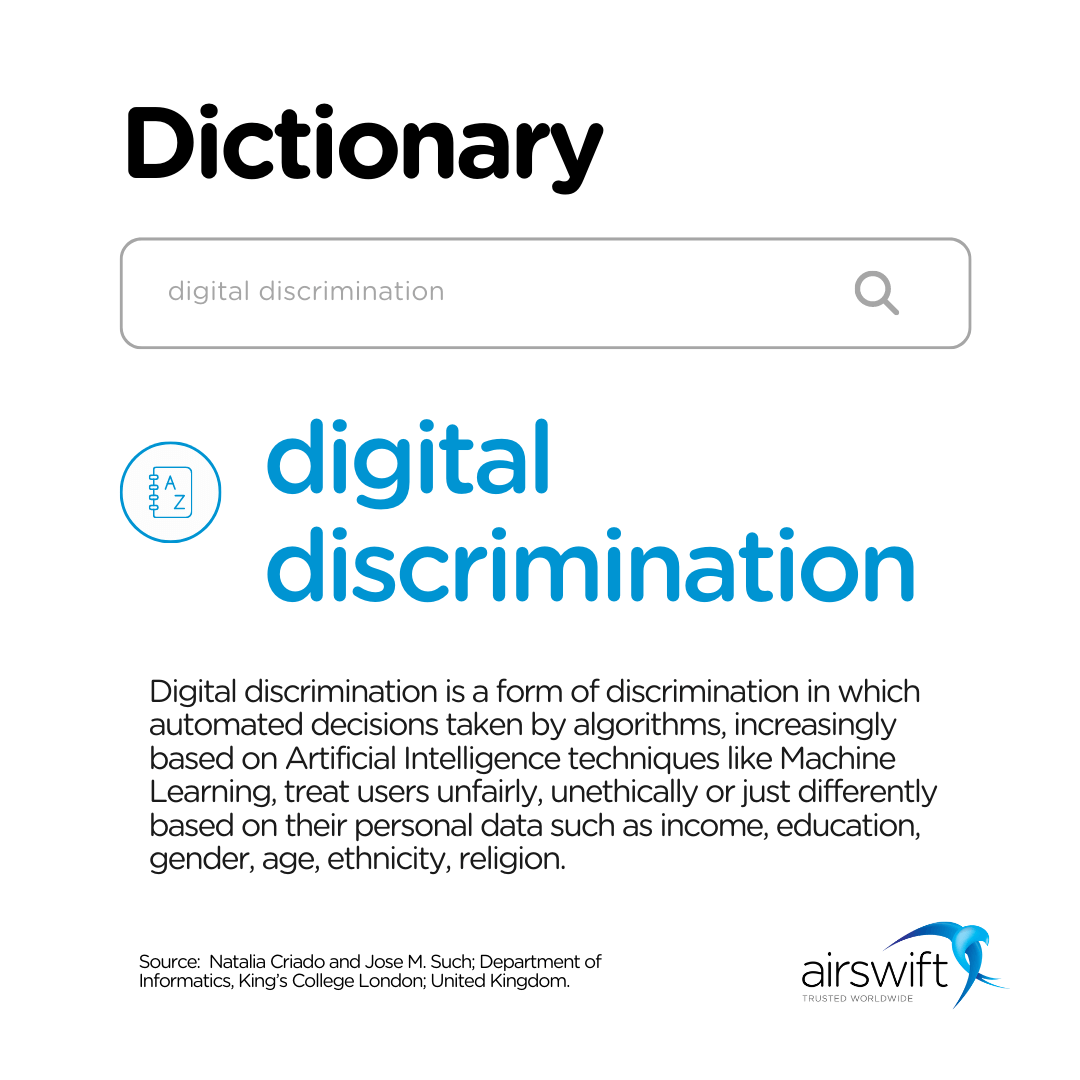 Digital discrimination definition