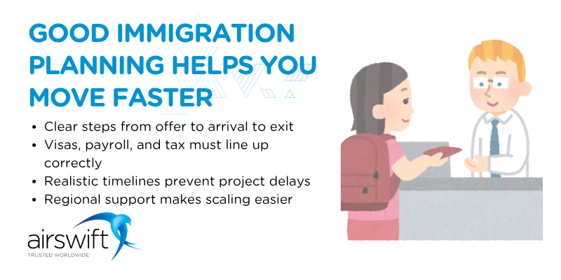 Good immigration planning helps you move faster