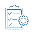 ICON-MISC-ClipboardChecklistCogwheel-GRADIENT