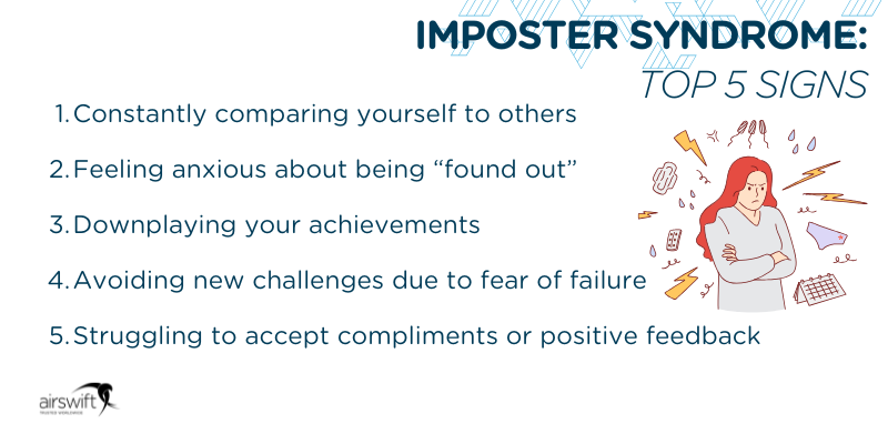 Imposter syndrome top 5 signs
