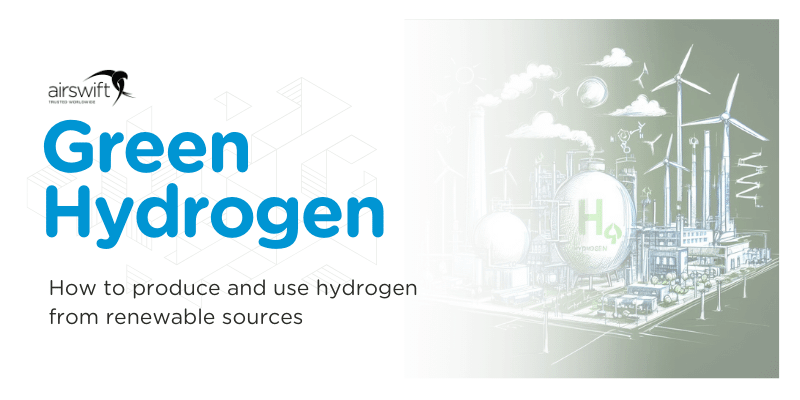 Industrial setup for green hydrogen production from renewable sources