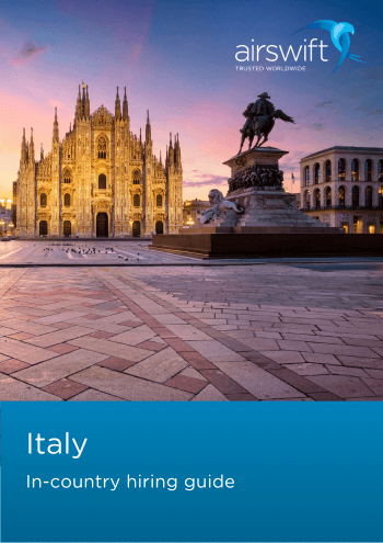 Italy hiring guide sidebar