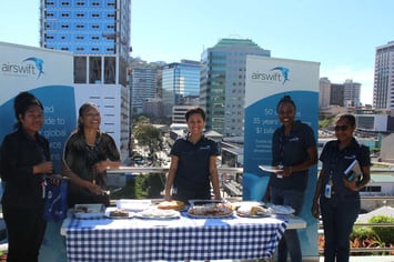 Airswift PNG RFL Bake Sale 2019