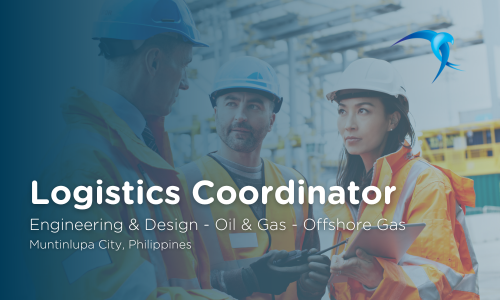 Logistics Coordinator - Engineering & Design - Oil & Gas - Offshore Gas - Muntinlupa City, Philippines
