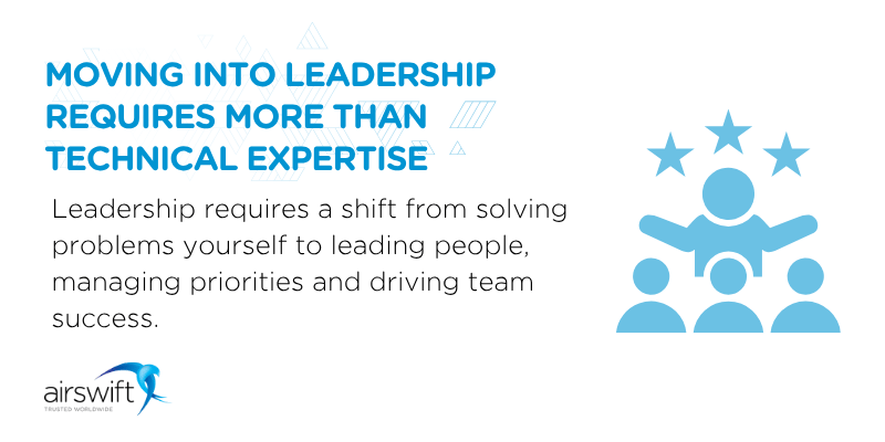 Leadership Involves How to transition from technical roles to leadership positions