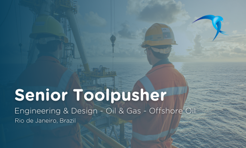 Senior Toolpusher - Engineering & Design - Oil & Gas - Offshore Oil -  Rio de Janeiro, Brazil