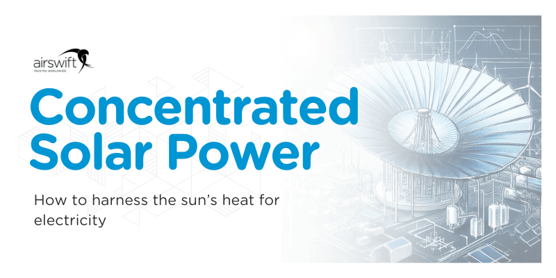 Solar power generation using concentrated solar technology