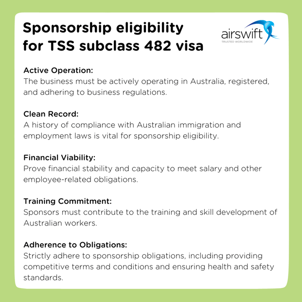 Sponsorship Eligibility for TSS Subclass 482 Visa (1)