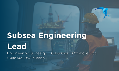 Subsea Engineering  Lead - Engineering & Design - Oil & Gas - Offshore Gas - Muntinlupa City, Philippines