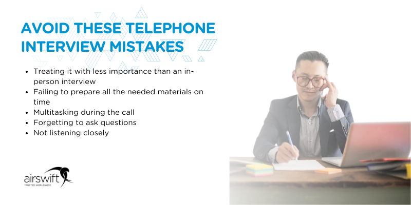 How to ace your telephone interview