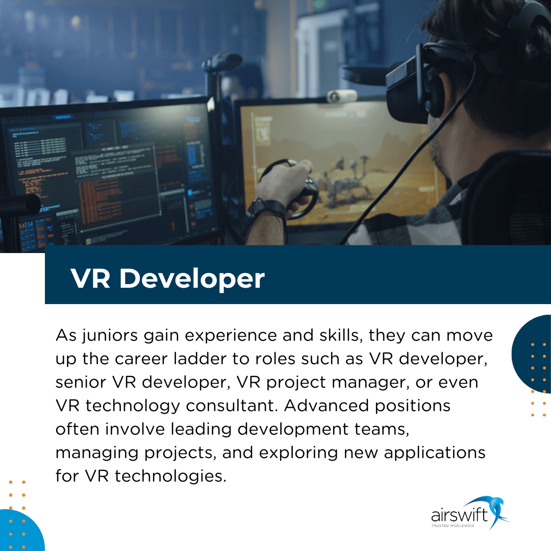 VR developer career path