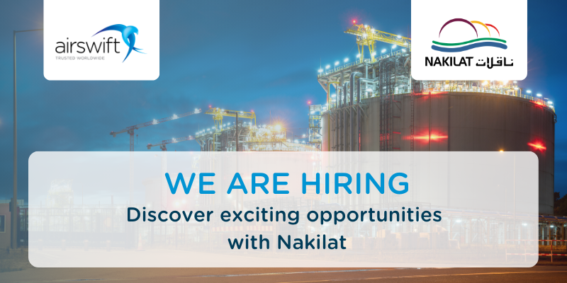 We Are Hiring with Nakilat