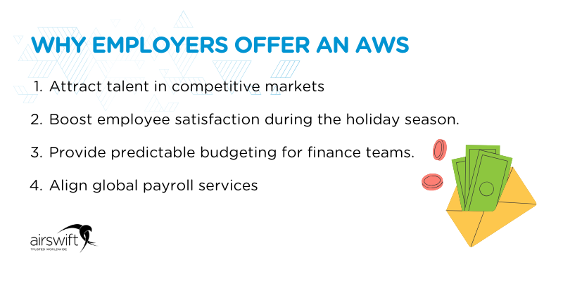 Why employers offer an AWS