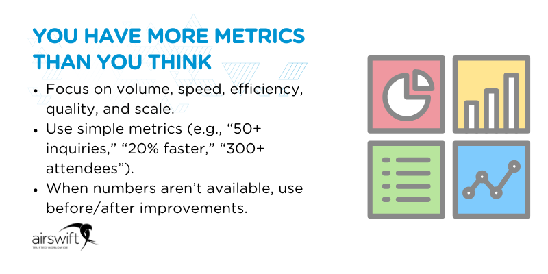 You have more metrics than you think You have more metrics than you think