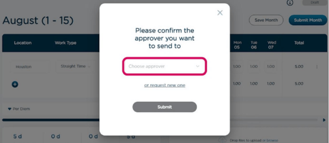 choose approver august