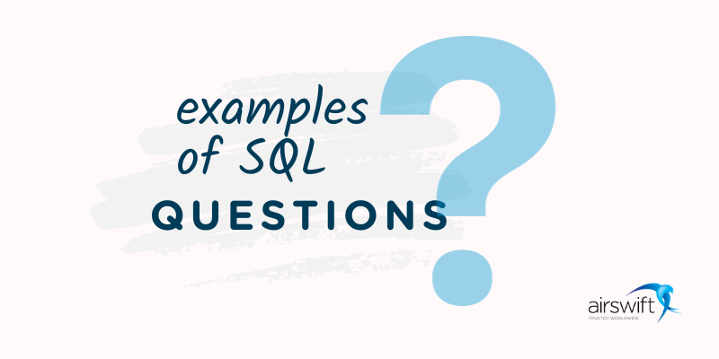 examples of sql questions
