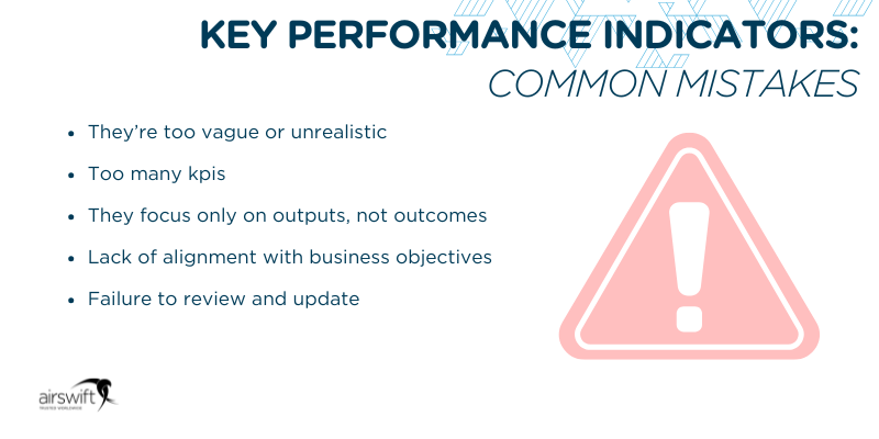 key performance indicators common mistakes