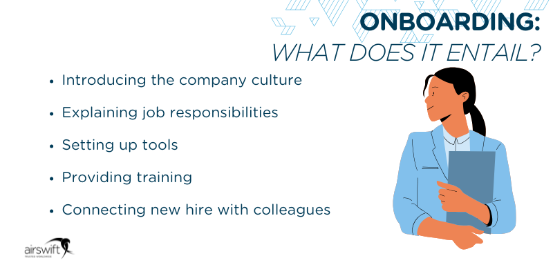 onboarding What does it entail