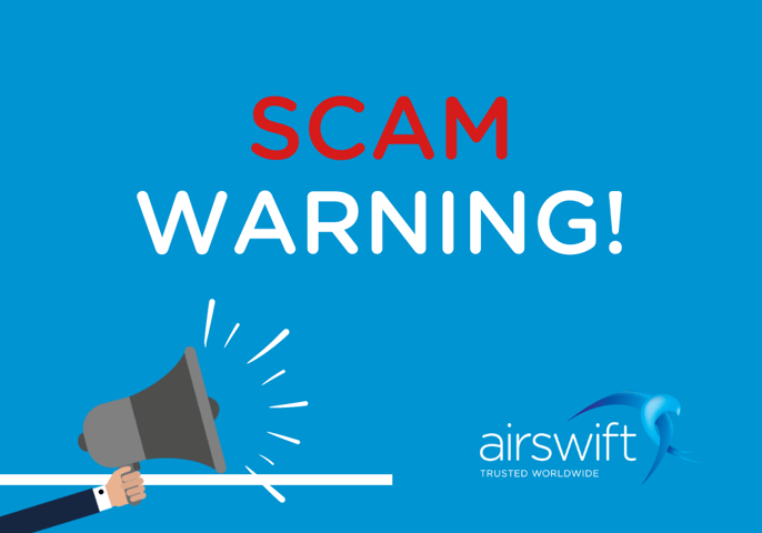 Scam Warning - Light Blue