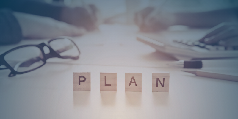 Wooden blocks display the word 